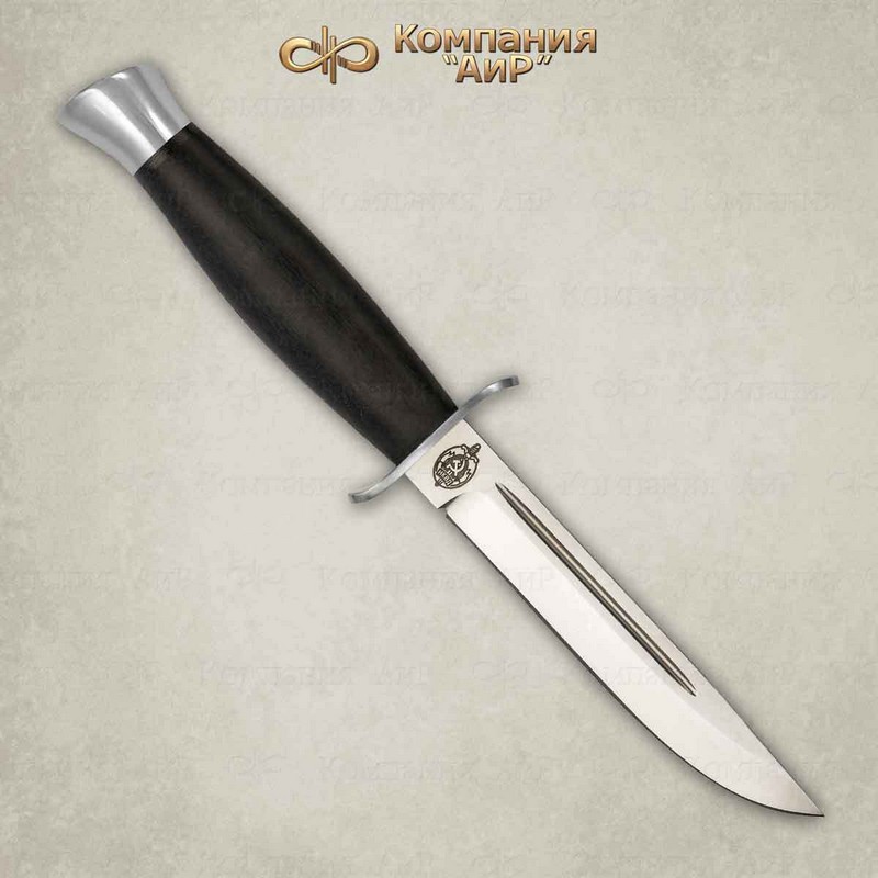 Нож АиР Финка-2, сталь  К-340, рукоять граб