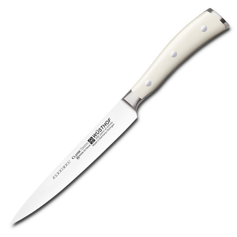 Нож филейный Ikon Cream White 4556-0, 160 мм