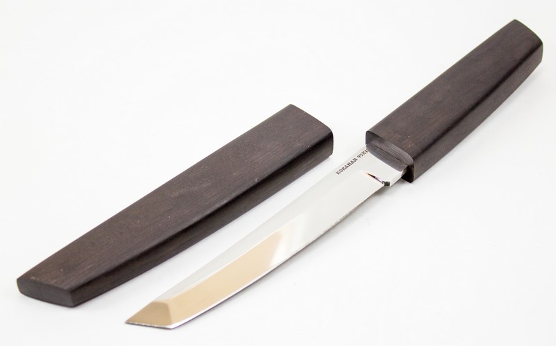 Нож Танто, сталь 95х18, деревянные ножны